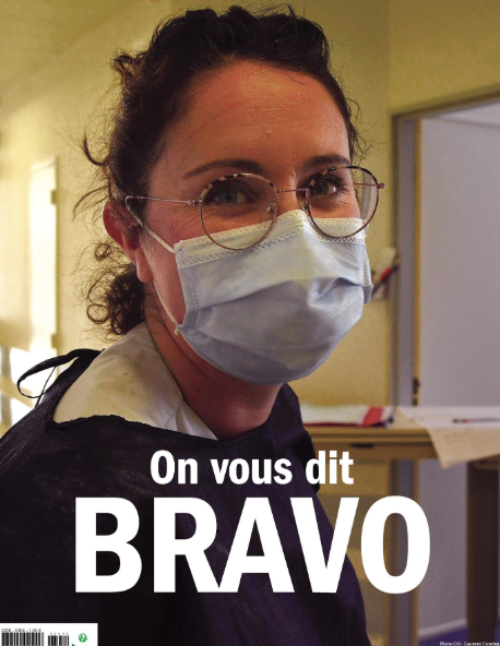 Aujourd'hui page de couverture du courrier de l'ouest, merci à tous ceux qui se dévouent pour lutter contre cette saloperie.